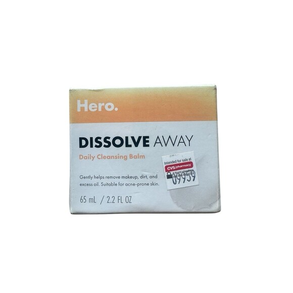 Hero. Dissolve Away Daily Cleansing Balm 65ml 2.2oz New With Box - Picture 1 of 3